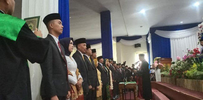 25 Dewan Benteng Resmi Dilantik RMOLBENGKULU ID