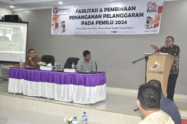 Panwaslu Harus Berani Tangani Pelanggaran Pemilu 2024 - RMOLBENGKULU.ID