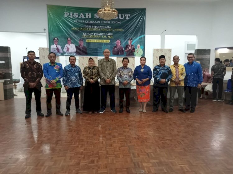 Pisah Sambut Kajari Lebong, Bupati: Terima Kasih Atas Sinergi Yang ...