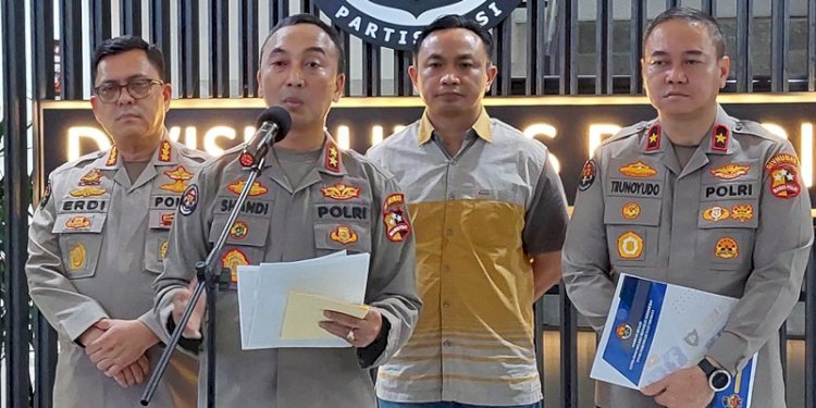 Kepala Divisi Hubungan Masyarakat (Kadiv Humas) Polri, Irjen Sandi Nugroho di Gedung Humas Mabes Polri, Jakarta Selatan/RMOL